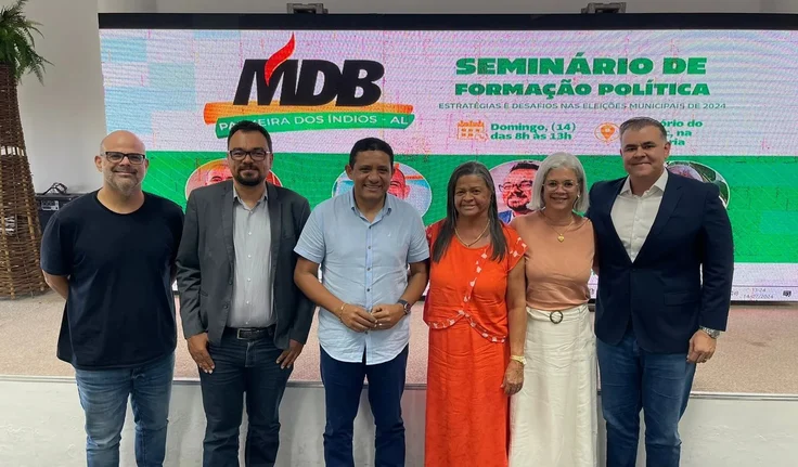 Convenção do MDB para anunciar oficialmente Tia Júlia a candidata a prefeita de Palmeira dos Índios ocorre dia 4 de agosto