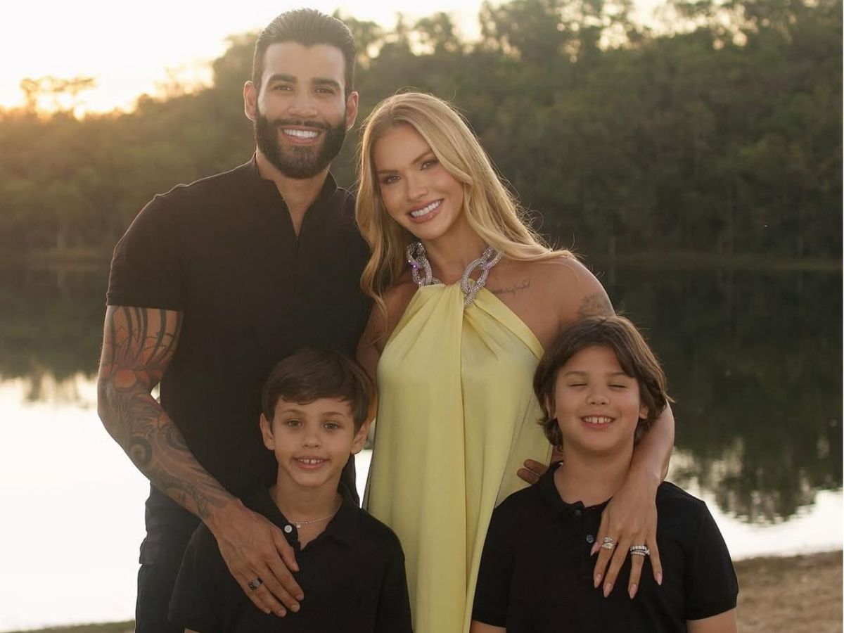 Mini embaixadores? Gusttavo Lima fala sobre filhos seguirem carreira musical