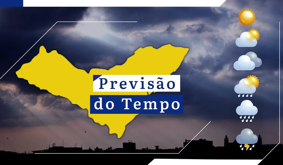 Confira a previsão do tempo para este final de semana em Palmeira dos Índios