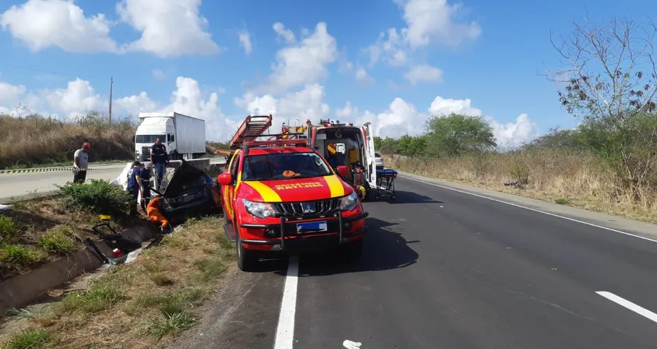 Acidente deixa um morto e três feridos em Porto Real do Colégio