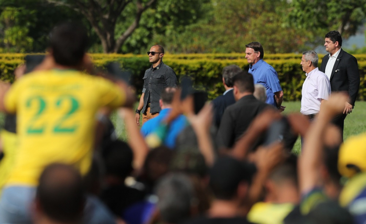 ‘Nada está perdido: ponto final somente com a morte’, diz Bolsonaro em primeira conversa com apoiadores após as eleições