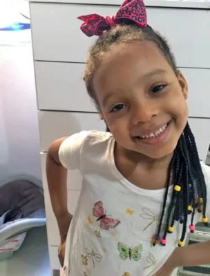 Aoulath Alyssah, de 8 anos, foi morta pelo próprio pai