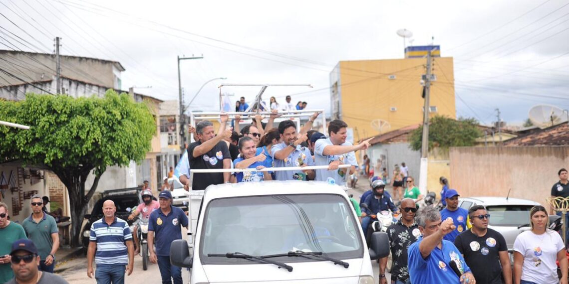 Ângela Garrote realiza carreata histórica em Palmeira dos Índios