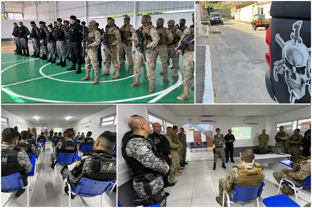 Megaoperação com 300 policiais é deflagrada para combater crimes em Alagoas