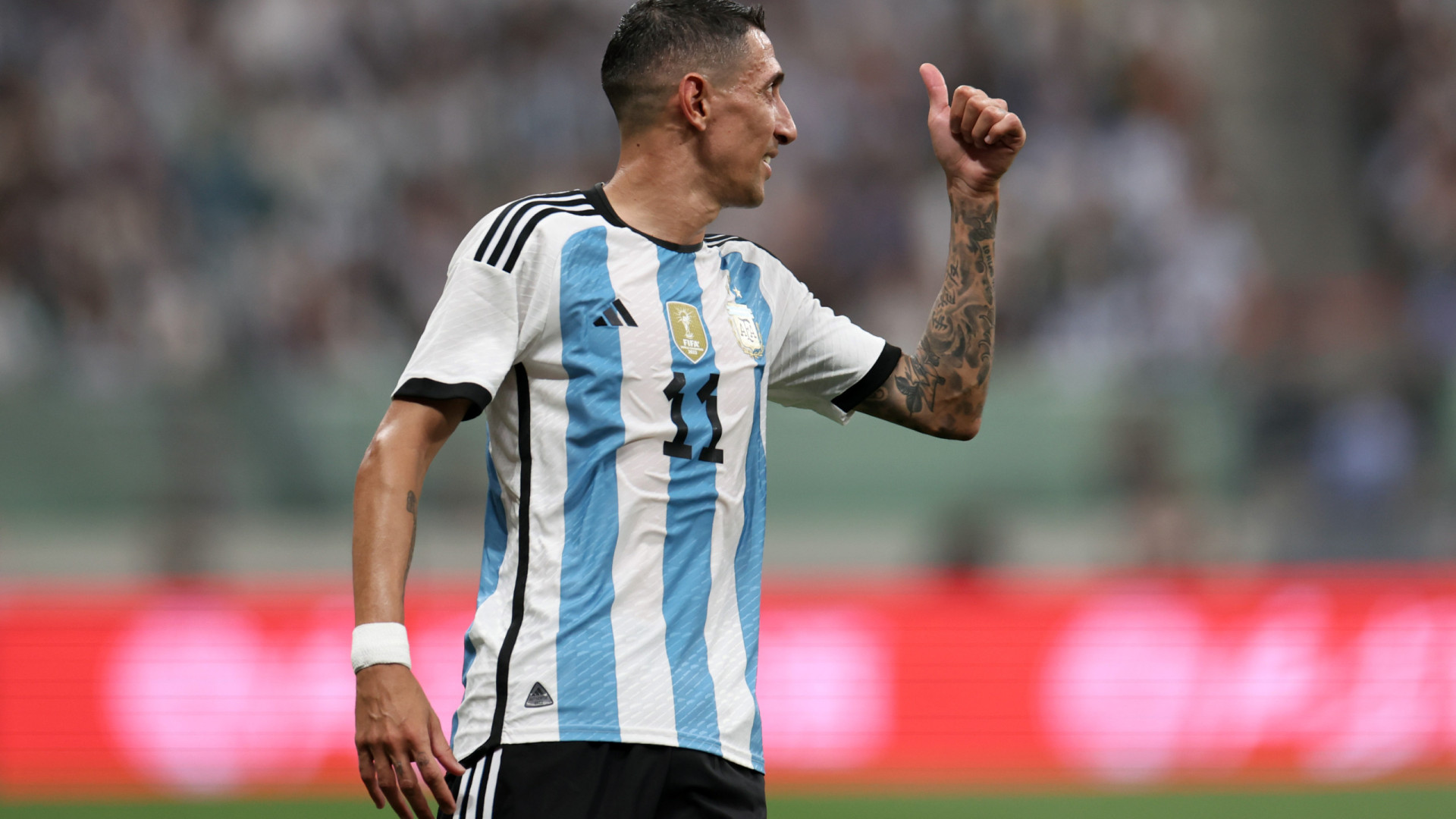 Di María encerra ciclo na seleção Argentina com final no domingo: 'Terminar da melhor maneira'