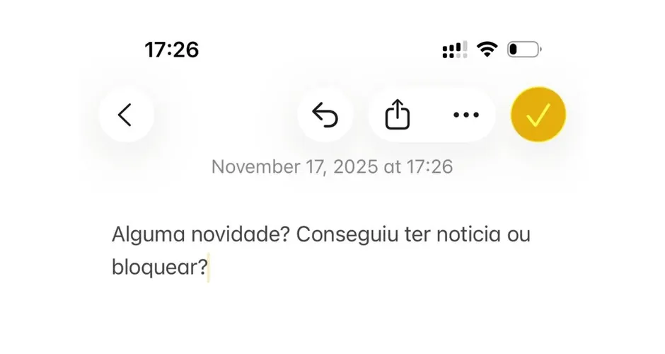 Vorcaro mandou mensagem a Moraes no dia da prisão em 2025. — Foto: Reprodução