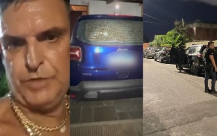 Empresário é preso por atirar em carro da companheira de Kátia Born