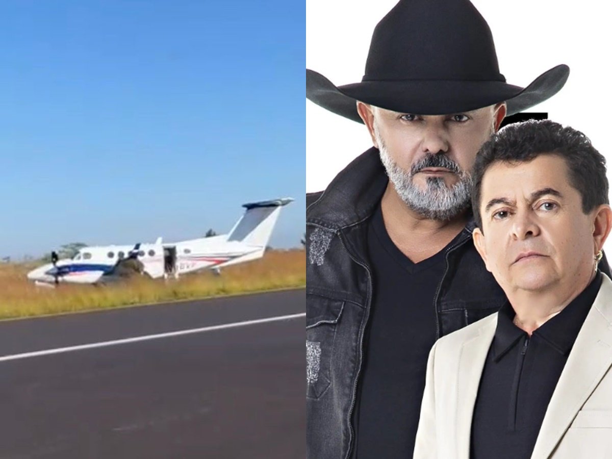 Avião com Rionegro e Solimões estoura pneu durante decolagem e aterrissa no meio do mato 