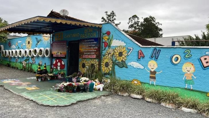 Autor de ataque a creche em Blumenau agiu sozinho, afirma Polícia Civil