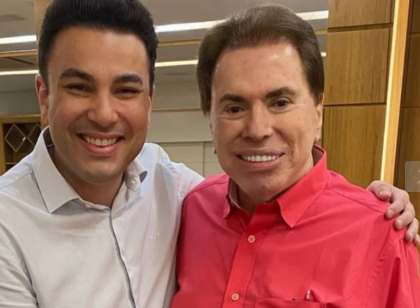 Silvio Santos e Robson Jassa