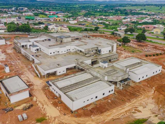 Novo hospital de Palmeira dos Índios entra em fase de finalização das obras