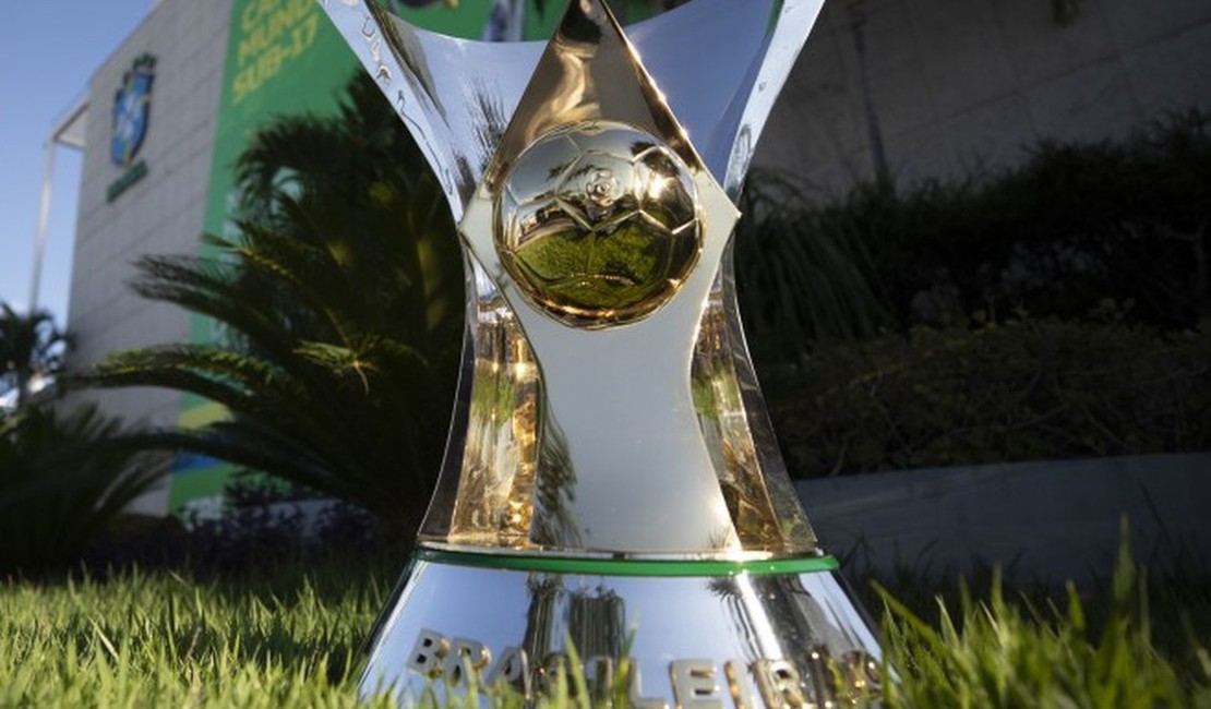 Troféu de campeão da Série A - Foto: Lucas Figueiredo/CBF