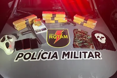 “Magnata do Canaã”: Jovem é preso com 8 kg de maconha em Maceió e confessa ligação com o PCC