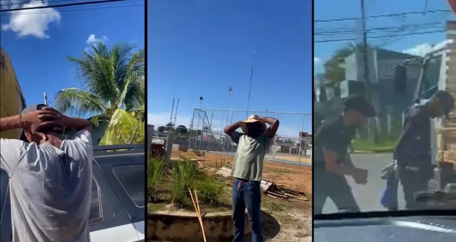 Irmãos estavam trabalhando quando foram presos. PJC/ Mato Grosso